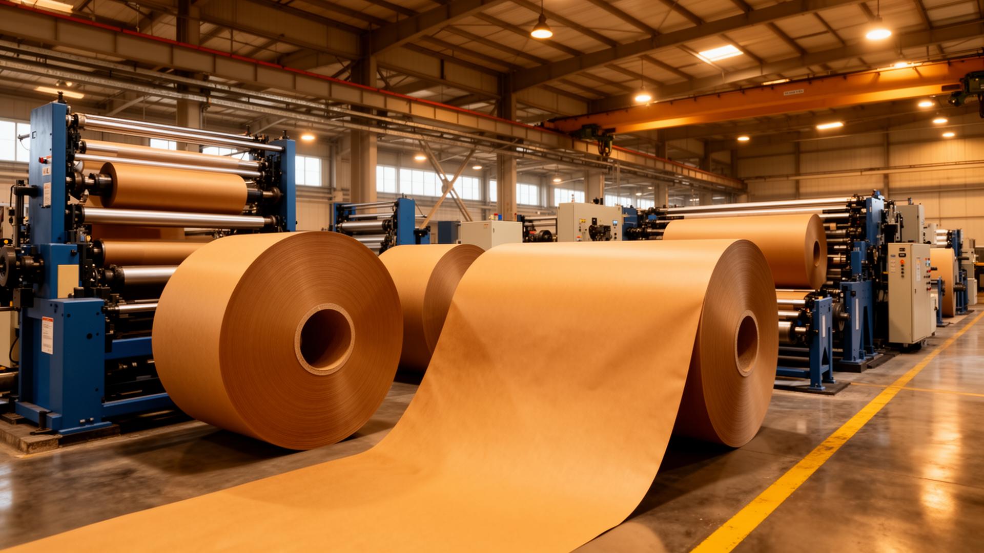 Corrugation manufacturing floor